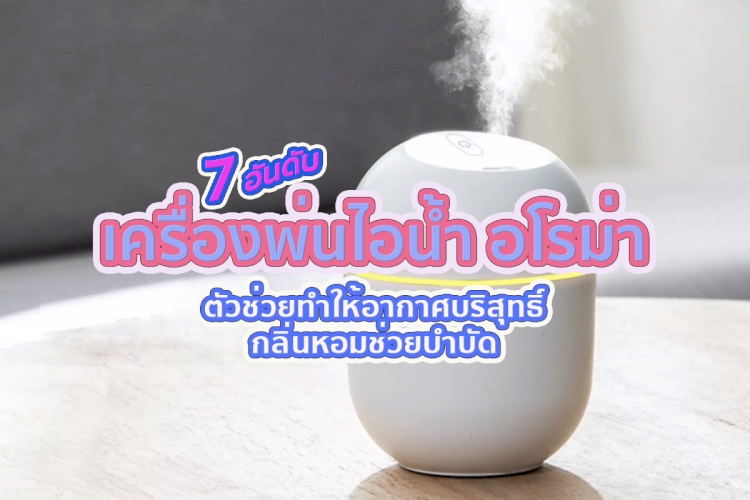 7 ไอเทมเด็ด เครื่องพ่นไอน้ำอโรม่า  ยี่ห้อไหนดี